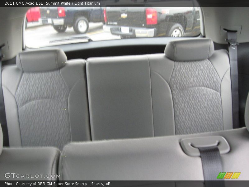 Summit White / Light Titanium 2011 GMC Acadia SL