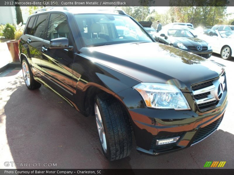 Cuprite Brown Metallic / Almond/Black 2012 Mercedes-Benz GLK 350