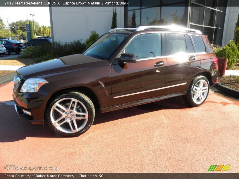 Cuprite Brown Metallic / Almond/Black 2012 Mercedes-Benz GLK 350