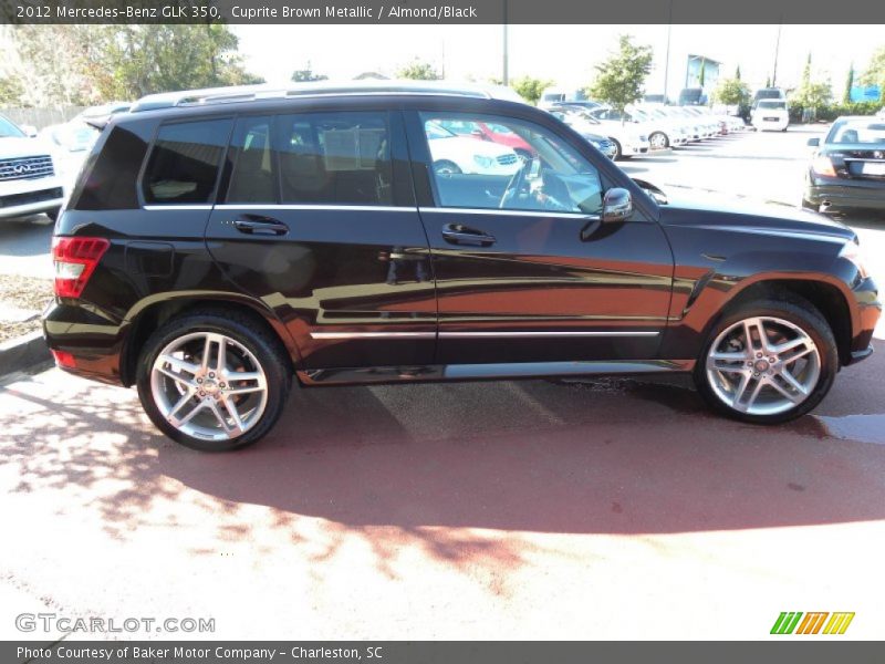 Cuprite Brown Metallic / Almond/Black 2012 Mercedes-Benz GLK 350