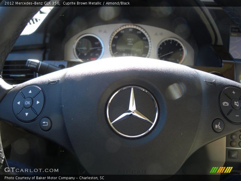 Cuprite Brown Metallic / Almond/Black 2012 Mercedes-Benz GLK 350