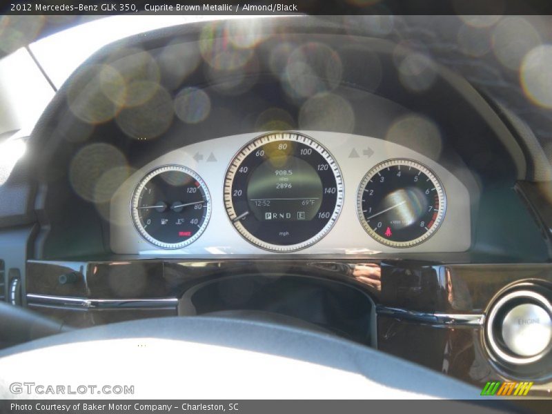 Cuprite Brown Metallic / Almond/Black 2012 Mercedes-Benz GLK 350