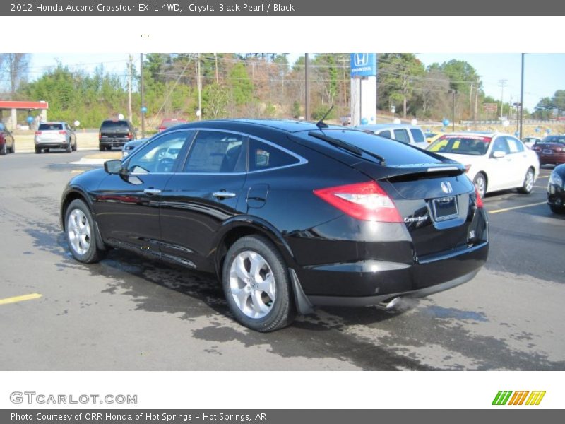 Crystal Black Pearl / Black 2012 Honda Accord Crosstour EX-L 4WD