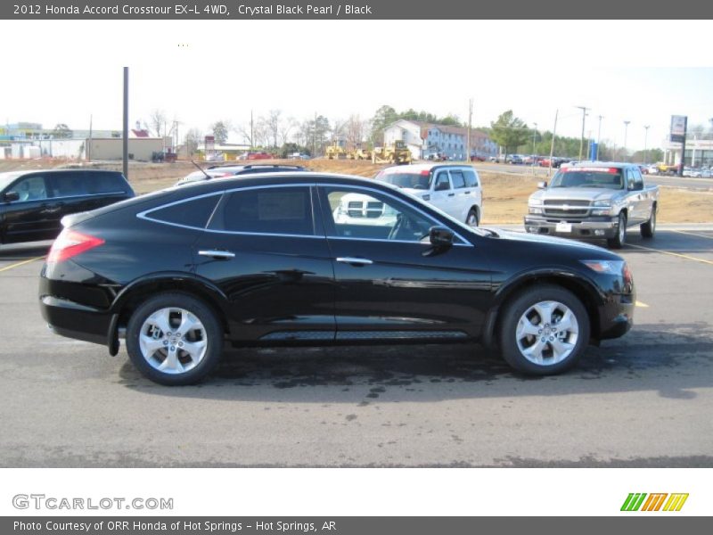 Crystal Black Pearl / Black 2012 Honda Accord Crosstour EX-L 4WD