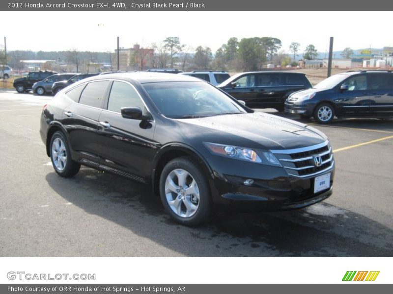 Crystal Black Pearl / Black 2012 Honda Accord Crosstour EX-L 4WD