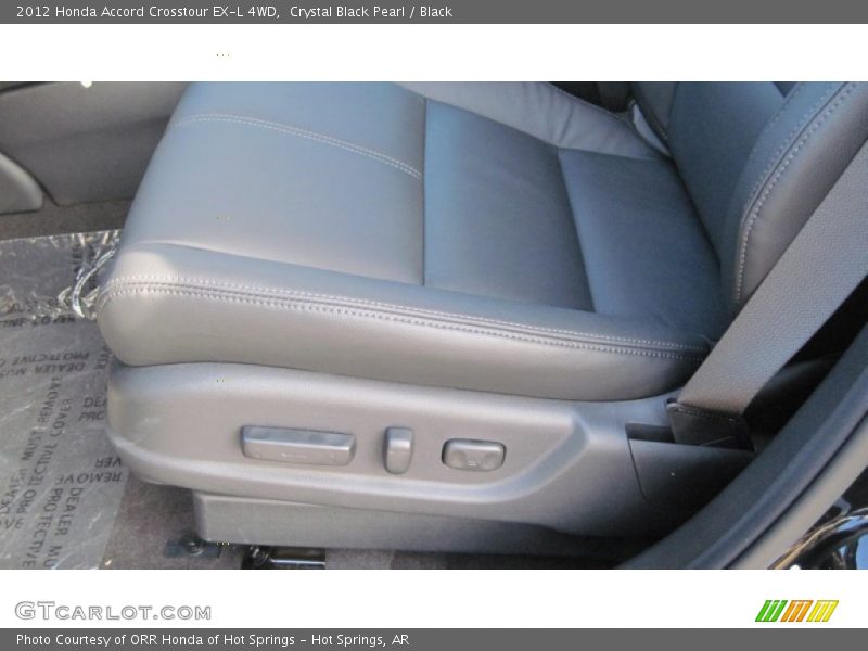 Crystal Black Pearl / Black 2012 Honda Accord Crosstour EX-L 4WD