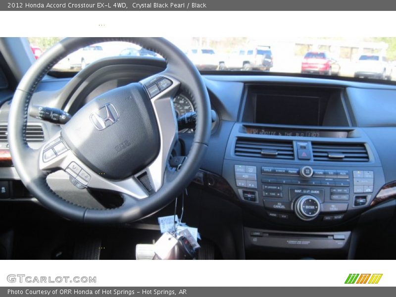 Crystal Black Pearl / Black 2012 Honda Accord Crosstour EX-L 4WD