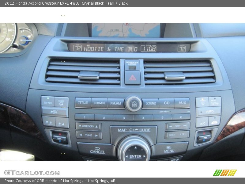 Crystal Black Pearl / Black 2012 Honda Accord Crosstour EX-L 4WD