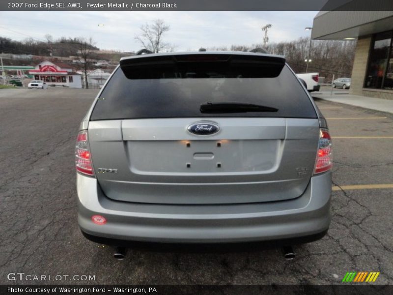 Pewter Metallic / Charcoal Black 2007 Ford Edge SEL AWD