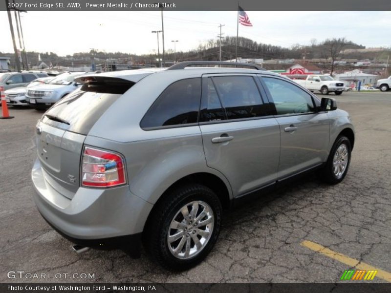 Pewter Metallic / Charcoal Black 2007 Ford Edge SEL AWD
