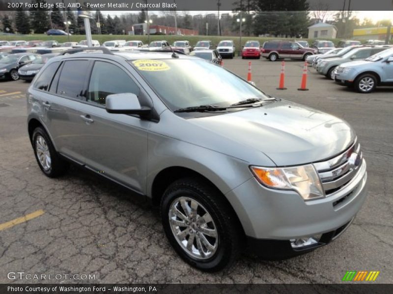 Pewter Metallic / Charcoal Black 2007 Ford Edge SEL AWD