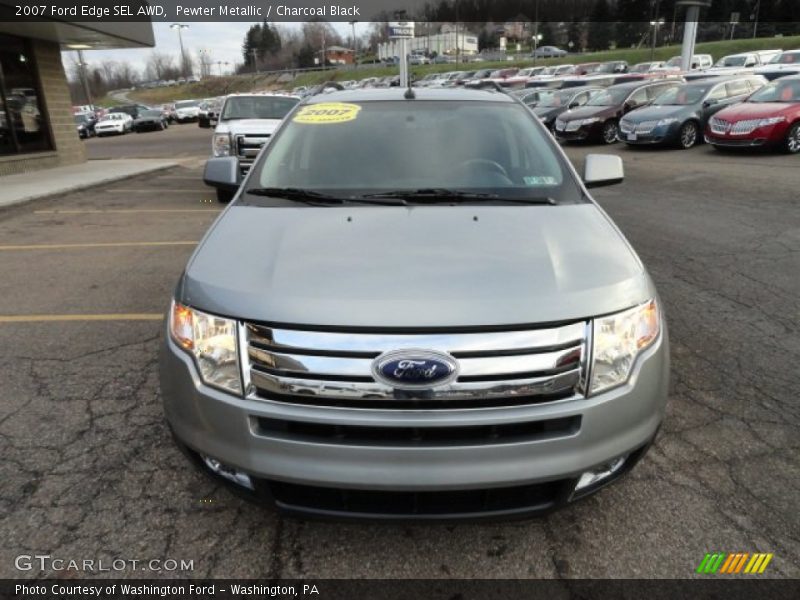 Pewter Metallic / Charcoal Black 2007 Ford Edge SEL AWD