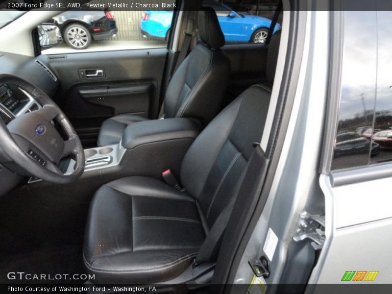 Pewter Metallic / Charcoal Black 2007 Ford Edge SEL AWD