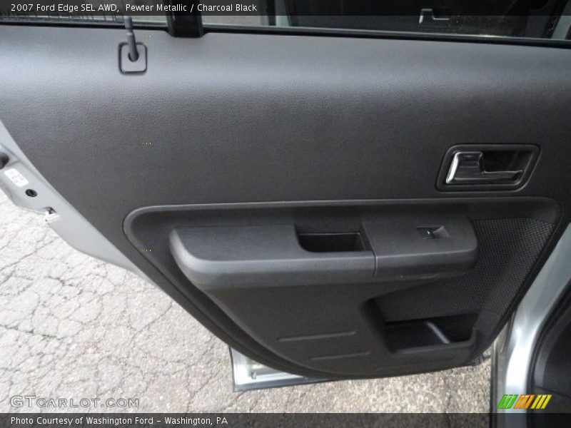Pewter Metallic / Charcoal Black 2007 Ford Edge SEL AWD