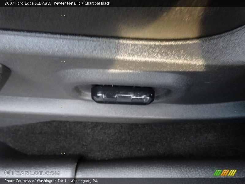 Pewter Metallic / Charcoal Black 2007 Ford Edge SEL AWD