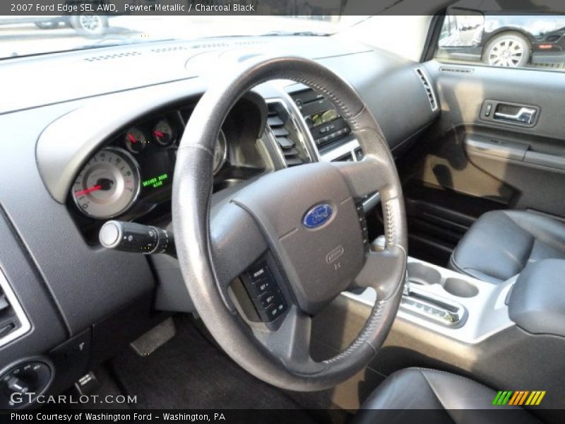 Pewter Metallic / Charcoal Black 2007 Ford Edge SEL AWD