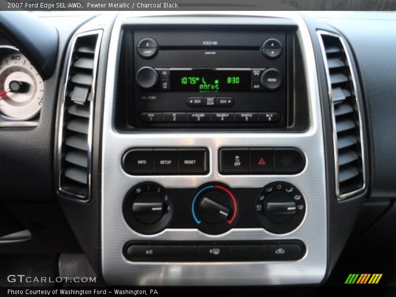 Pewter Metallic / Charcoal Black 2007 Ford Edge SEL AWD