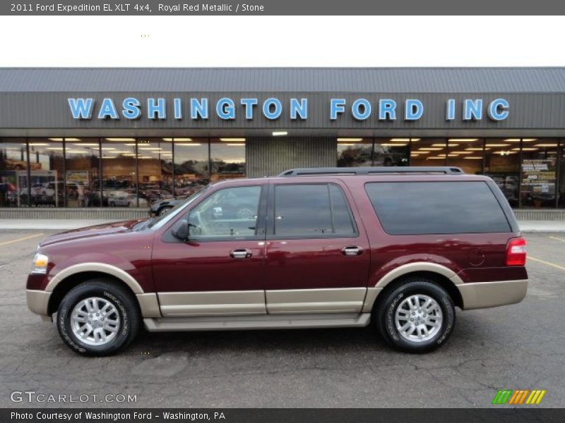 Royal Red Metallic / Stone 2011 Ford Expedition EL XLT 4x4