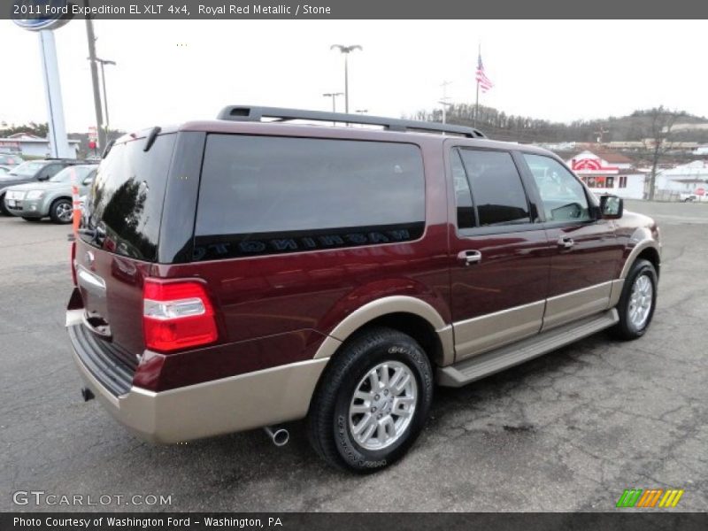 Royal Red Metallic / Stone 2011 Ford Expedition EL XLT 4x4