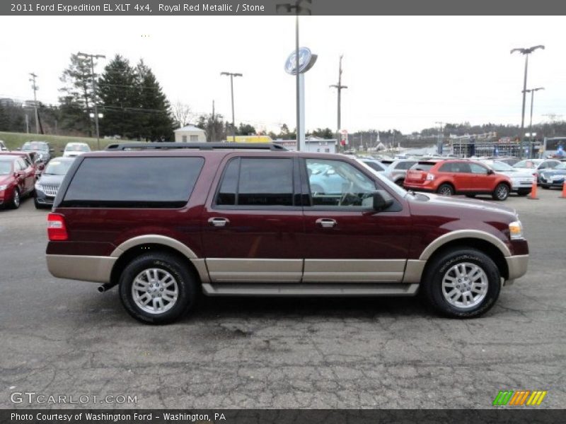 Royal Red Metallic / Stone 2011 Ford Expedition EL XLT 4x4