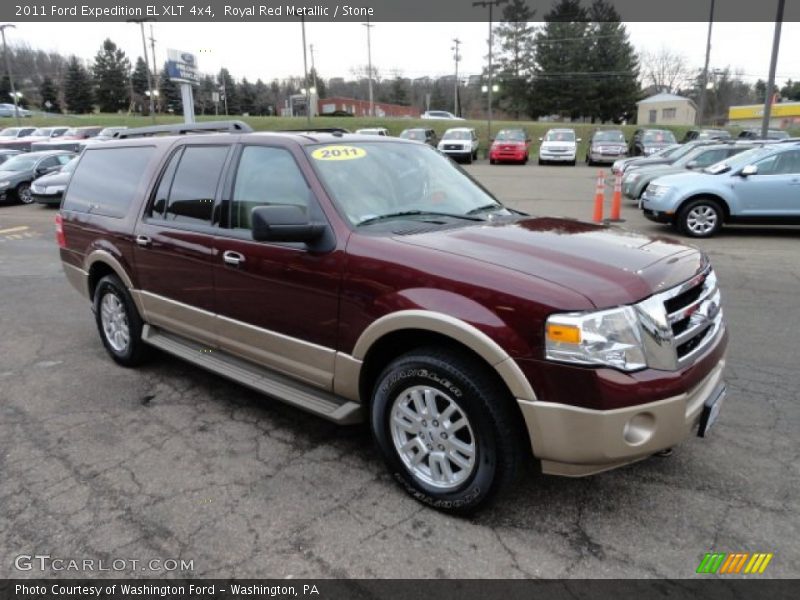 Royal Red Metallic / Stone 2011 Ford Expedition EL XLT 4x4