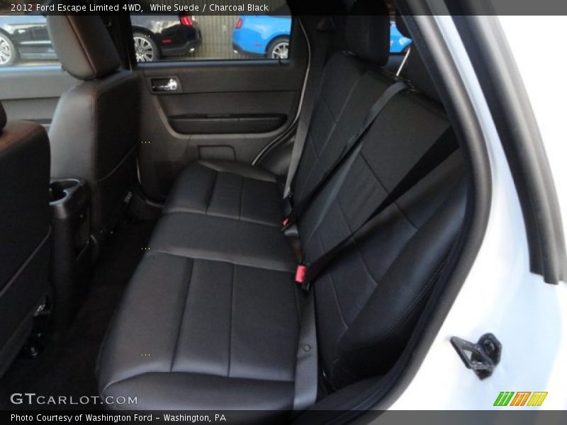 White Suede / Charcoal Black 2012 Ford Escape Limited 4WD