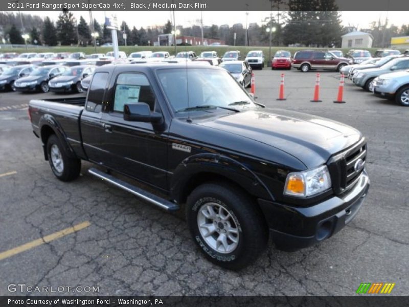 Front 3/4 View of 2011 Ranger Sport SuperCab 4x4