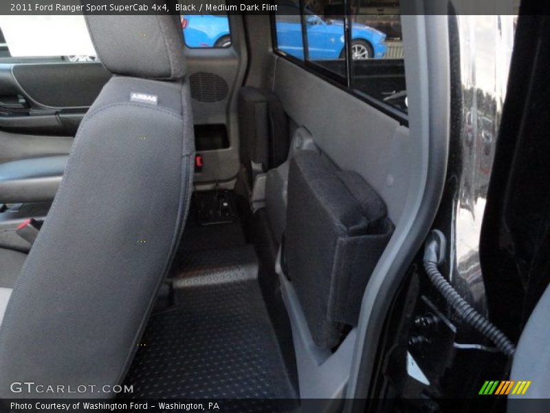 Black / Medium Dark Flint 2011 Ford Ranger Sport SuperCab 4x4