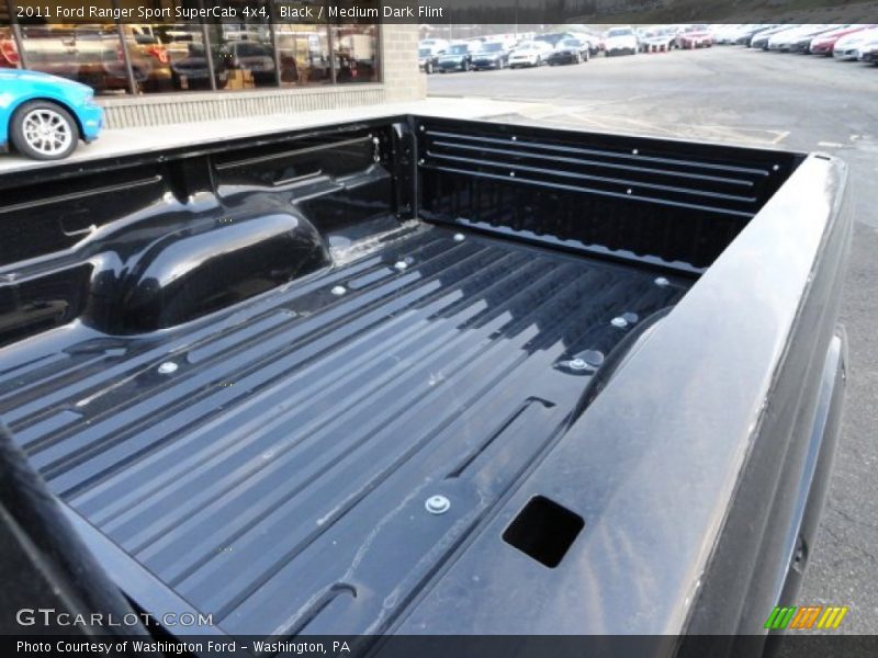 Black / Medium Dark Flint 2011 Ford Ranger Sport SuperCab 4x4