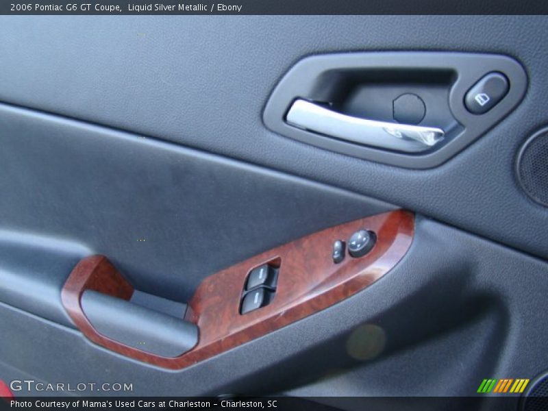 Liquid Silver Metallic / Ebony 2006 Pontiac G6 GT Coupe