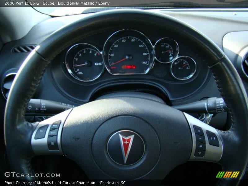 Liquid Silver Metallic / Ebony 2006 Pontiac G6 GT Coupe