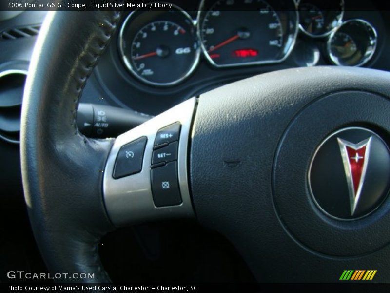 Liquid Silver Metallic / Ebony 2006 Pontiac G6 GT Coupe