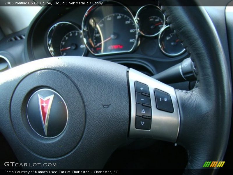 Liquid Silver Metallic / Ebony 2006 Pontiac G6 GT Coupe