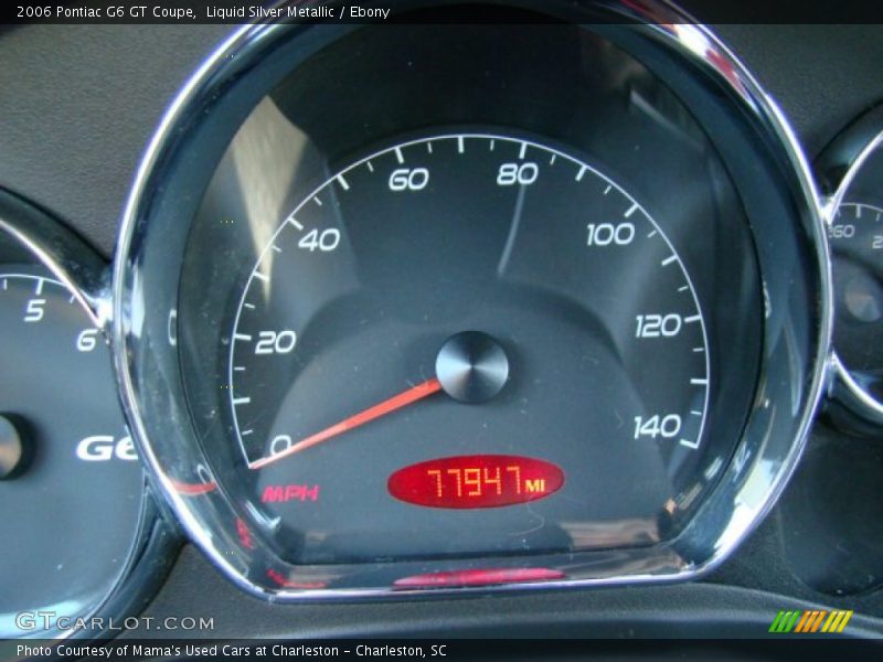 Liquid Silver Metallic / Ebony 2006 Pontiac G6 GT Coupe