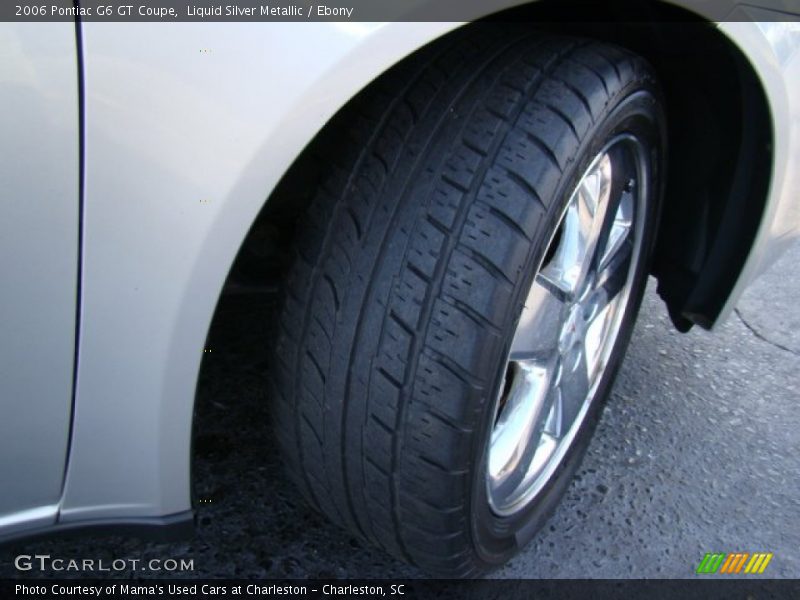 Liquid Silver Metallic / Ebony 2006 Pontiac G6 GT Coupe
