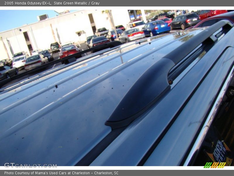 Slate Green Metallic / Gray 2005 Honda Odyssey EX-L