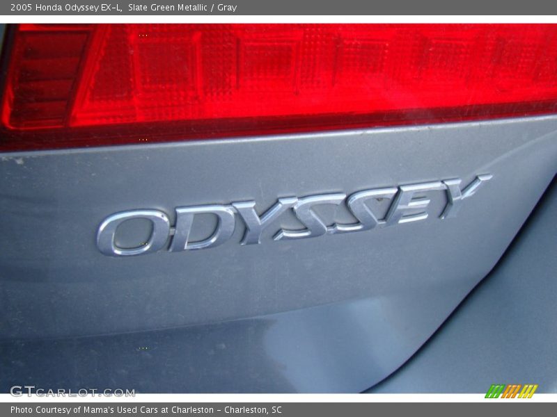Slate Green Metallic / Gray 2005 Honda Odyssey EX-L
