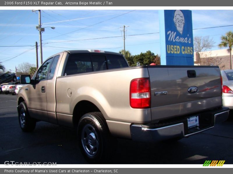 Arizona Beige Metallic / Tan 2006 Ford F150 XLT Regular Cab