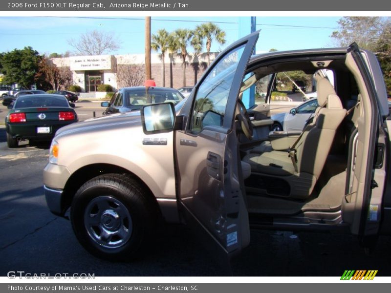 Arizona Beige Metallic / Tan 2006 Ford F150 XLT Regular Cab
