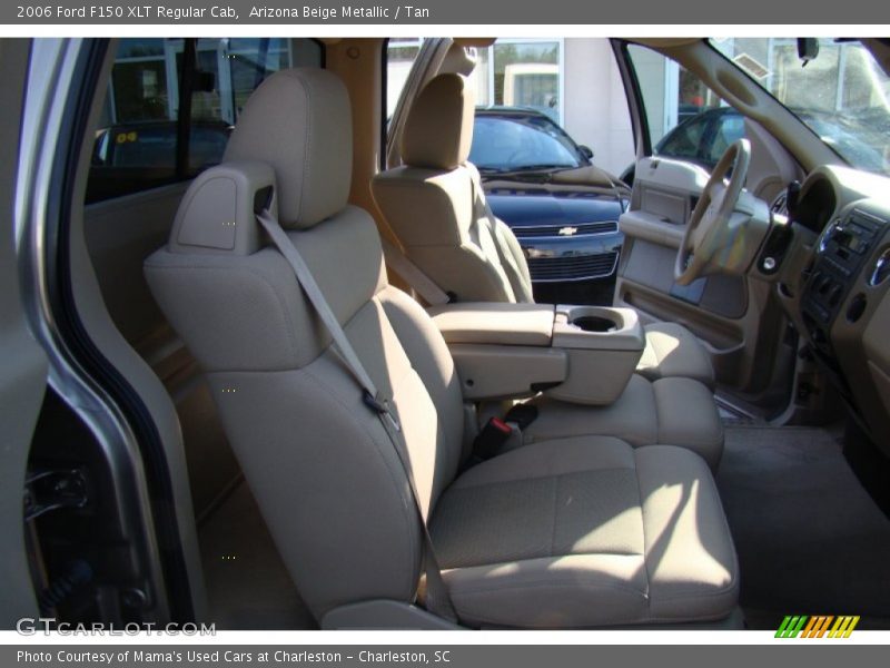 Arizona Beige Metallic / Tan 2006 Ford F150 XLT Regular Cab