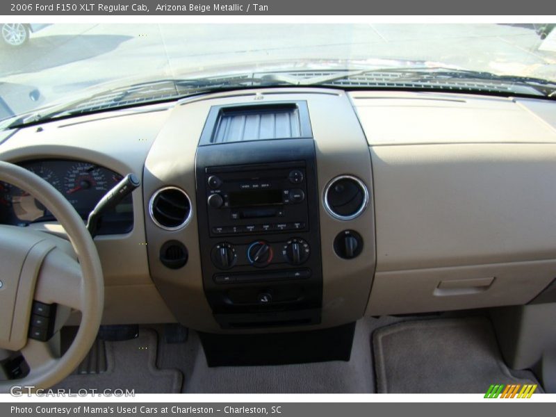 Arizona Beige Metallic / Tan 2006 Ford F150 XLT Regular Cab