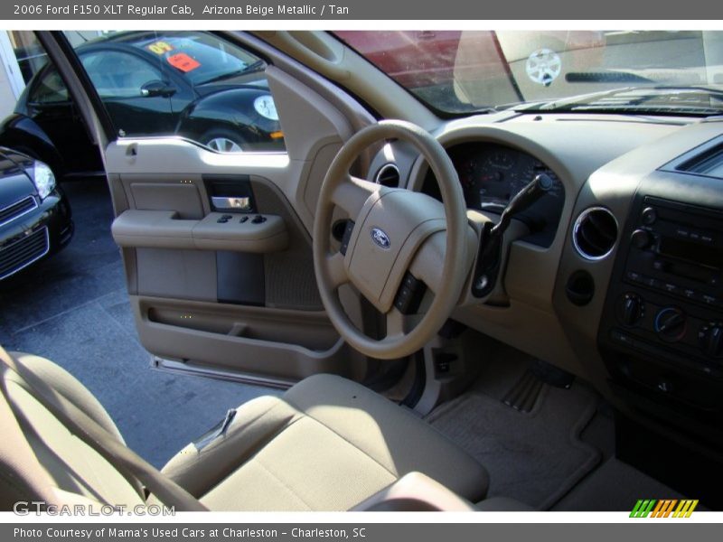 Arizona Beige Metallic / Tan 2006 Ford F150 XLT Regular Cab