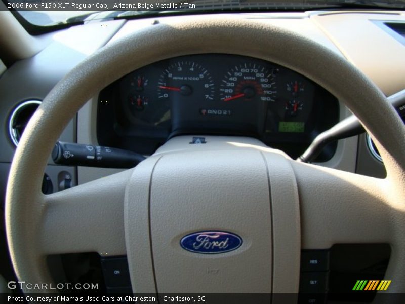 Arizona Beige Metallic / Tan 2006 Ford F150 XLT Regular Cab