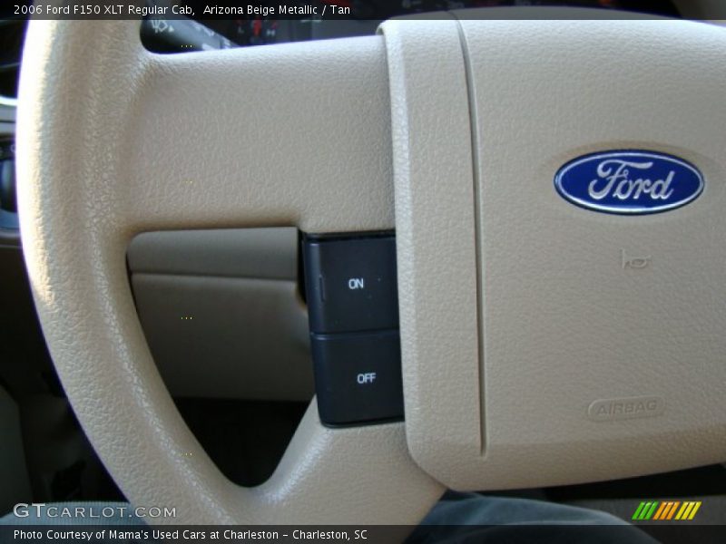 Arizona Beige Metallic / Tan 2006 Ford F150 XLT Regular Cab