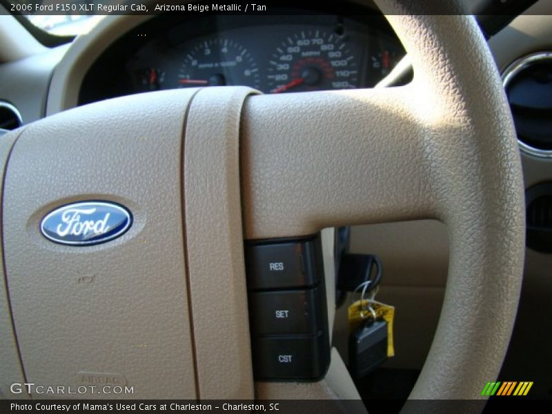 Arizona Beige Metallic / Tan 2006 Ford F150 XLT Regular Cab