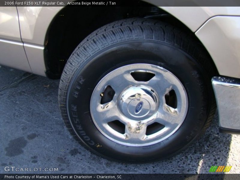 Arizona Beige Metallic / Tan 2006 Ford F150 XLT Regular Cab