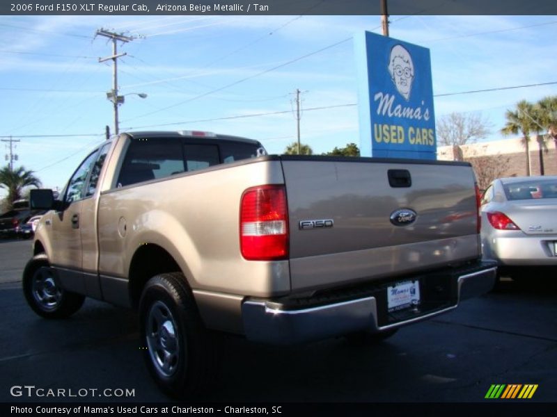 Arizona Beige Metallic / Tan 2006 Ford F150 XLT Regular Cab
