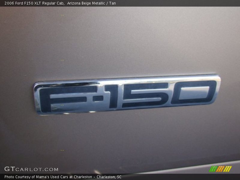 Arizona Beige Metallic / Tan 2006 Ford F150 XLT Regular Cab