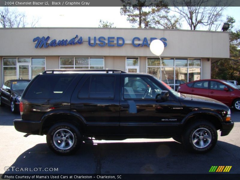 Black / Graphite Gray 2004 Chevrolet Blazer LS