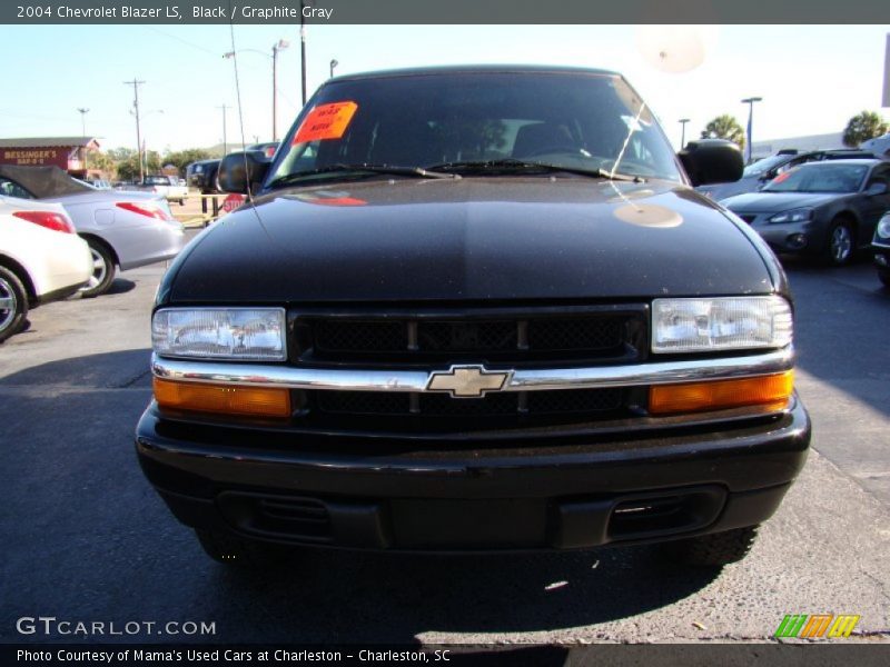Black / Graphite Gray 2004 Chevrolet Blazer LS